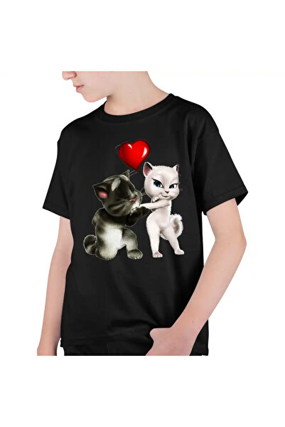 OEM Tricou Copii Baieti Talking Tom Angela Love