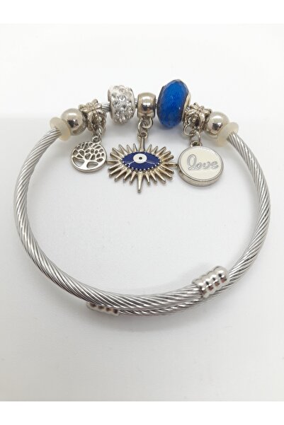 Zaradise Accessories سوار نسائي من الفولاذ المقاوم للصدأ موديل: 130610