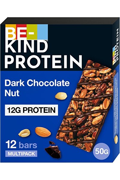 BE-KIND عبوة من 12 قطعة بروتين بنكهة الشوكولاتة الداكنة (50 جرام)