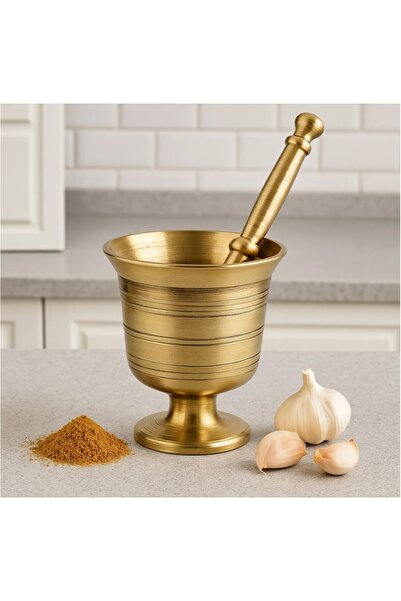 Tugrada ملاعق توابل من سبائك النحاس والبرونز الذهبية 10.5 سم 1250 جرام – ملاع...