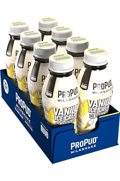 ProPud Protein Milkshake 8 x 330ml Bottles | High Protein Shake | No Added Sugar | Lactose Free | 20