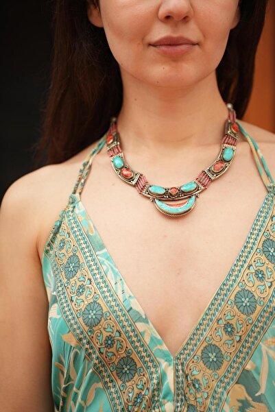 Miss Boheme قلادة الأحلام العرقية