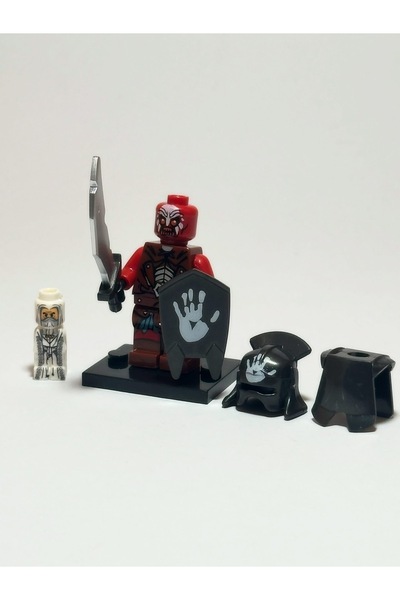 YUONİS ART Uruk-Hai & Mini Saruman Figure