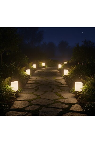 NORAN عمود بولارد خارجي اصفر 12 واط