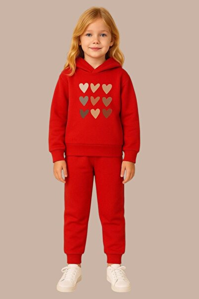 BENROMA طقم رياضي للأطفال مطبوع بـ 3 خيوط