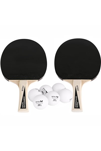 BUTTERFLY Set 2 palete tenis de masa + 6 mingi (Dimitrij Ovtcharov)