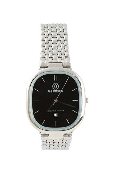 Olivera ساعة رجالية أنالوج من الفولاذ المقاوم للصدأ OG526