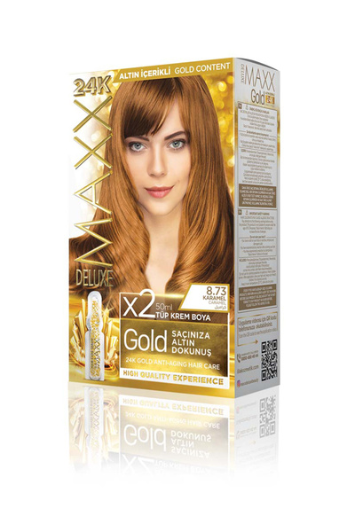 MAXX DELUXE Golden Beauty Set Boya 8.73 Karamel