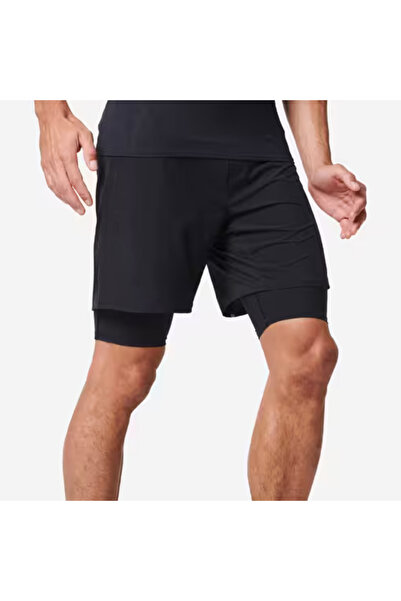 CAZZ SPORTS CEPSİZ 2'Sİ 1 ARADA FUTBOLCU-GYM-FİTNESS-ANTRENMAN-KOŞU KISA TAYTLI ŞORT- TAYTLI ŞORT BİRLEŞİK
