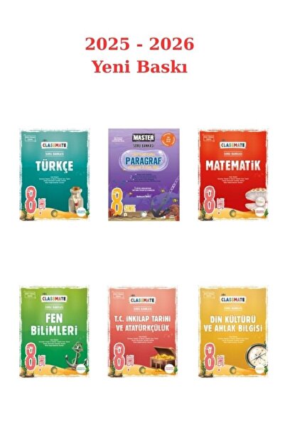 Okyanus Yayınları Okyanus Türkçe-Matematik-Fen-İnkılap-Din Classmate-Paragraf...