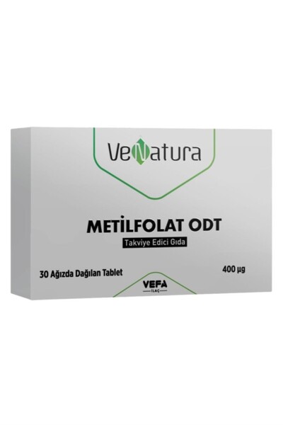 VeNatura Metilfolat Odt Ağızda Dağılan Tablet 30'lu