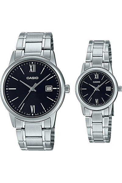 Casio M/LTP-V002D-1B3 Analog Couple [Couple Box]