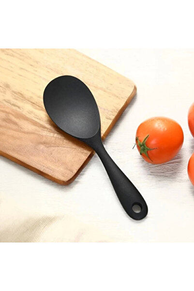 sui home Silicone Pilaf Serving Spoon Set - 22 cm Heat Resistant, Ergonomic Handle