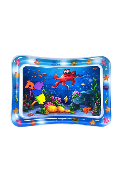 LUDIRO Στρώμα Νερού με Αισθητήρες για Μωρά, Marine World, Πολύχρωμο, 65x50x7 Εκ., + 0 Μηνών