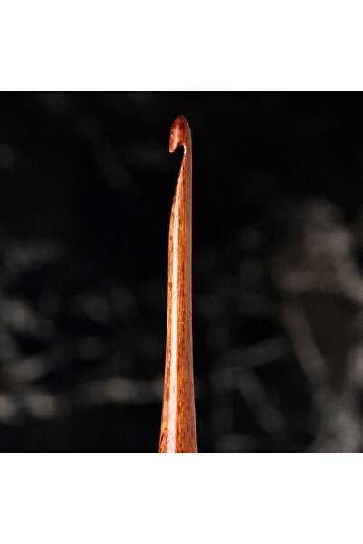 ForWhat Croșetat din lână din lemn de 15,5 cm și 3 mm pentru birou, acasă, bi...