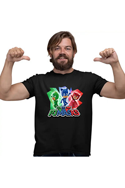 OEM Tricou Barbati Eroii in Pijama PJ Masks Action