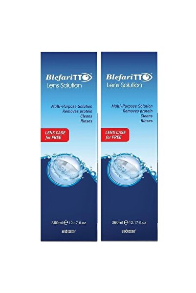 ASFSTORE Blefaritto Lens Solüsyonu 360 ml 2 Adet
