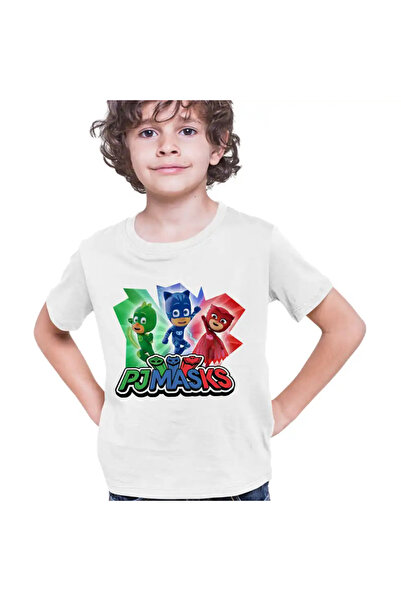 OEM Tricou Copii Baieti Eroii in Pijama PJ Masks Action