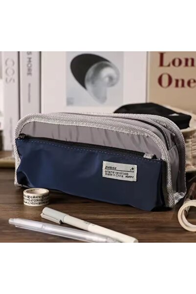 Meyra Accessories Large Capacity Canvas Waterproof Luxury Large Capacity Pencil Case Wallet Preschool Cute Gift