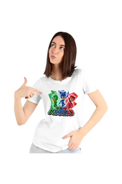 OEM Tricou Femei Eroii in Pijama PJ Masks Action