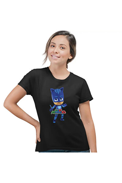 OEM Tricou Femei Pj Masks Catboy Eroii Pijama