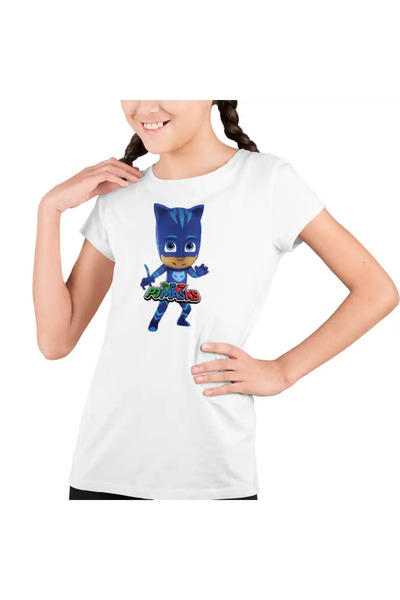 OEM Tricou Copii Fete Pj Masks Catboy Eroii Pijama