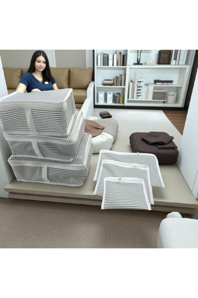 Miraç 6-Piece Luggage Organizer Set for Inside the Suitcase