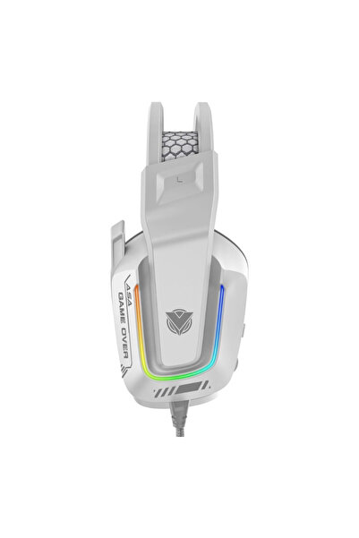 ASA Surround gaming headset with high-definition microphone, RGB lighting, quiet and elegant, comfortable ear cushions, and lightweight headset