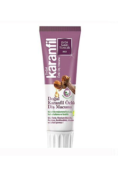 Eyüp Sabri Tuncer معجون أسنان طبيعي بخلاصة القرنفل سعة 90 مل