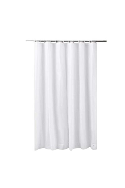 FRANDIS Perdea de duș PEVA, Fandis, 180x200 cm, Alb