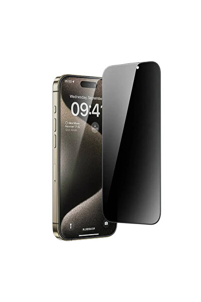 Balerion Apple Iphone 17 Air Hayalet Tam Kaplayan (ANTİ STATİK) Ahize TozKoru...