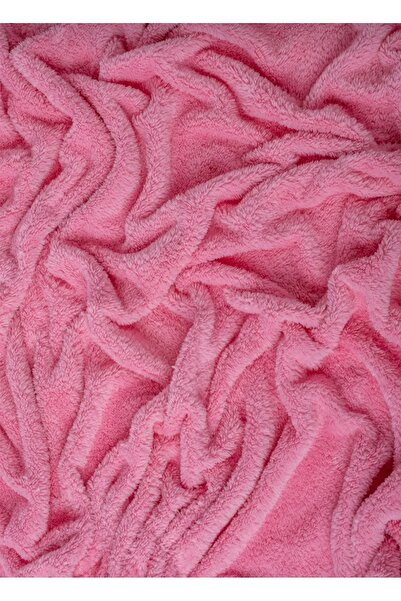 BEYLERBEYİ Sallanan sandalye, ayarlanabilir başlıklı sallanan, pembe peluş kumaş, tekli koltuk, berjer