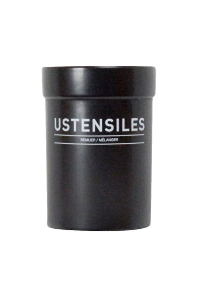 FRANDIS Ceramic Support for Utensils and Cutlery, Frandis, 12.5x17 cm, Black