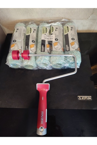 Jotun Anza Yeşil 23 cm Rulo 5 ad ve Rulo Sapı