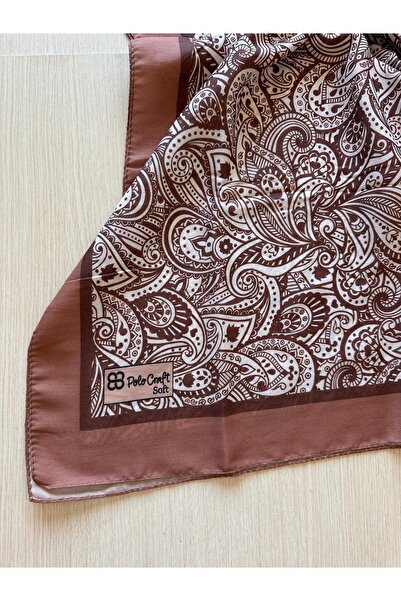 POLO CRAFT Elegant, Leaf Patterned Soft Shawl 70 X180