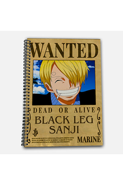 Define Moyas One Piece Sanji Unlined A4 School Notebook 72 Sheets Model 1 - Straw Hat Series