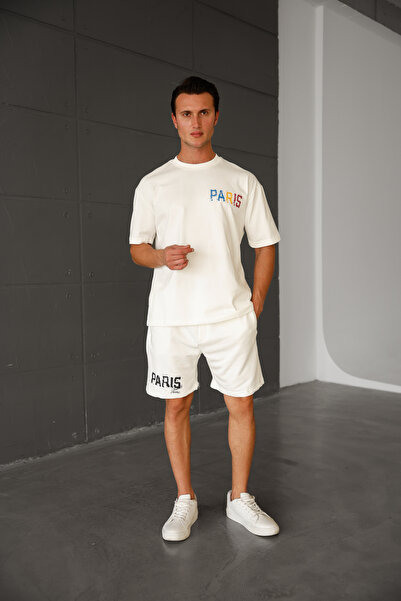 Paris oversize şortlu takım
