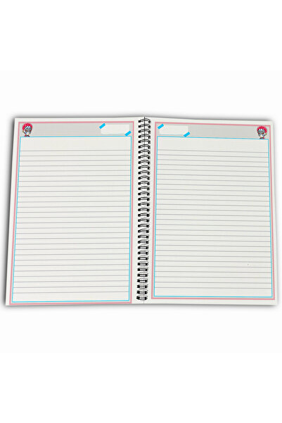 Define Moyas Demon Slayer Akaza Striped A4 School Notebook 72 Sheets Model 1