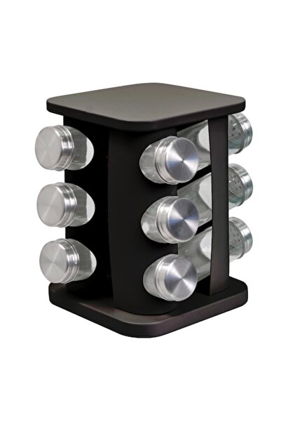 FRANDIS Carusel pentru condimente cu 12 borcane, Frandis, 20x20x21 cm, metal/...