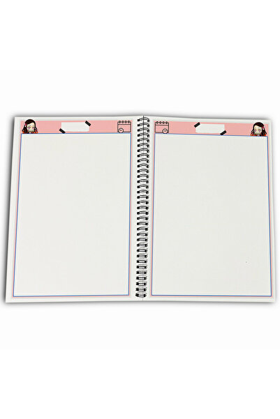 Define Moyas Demon Slayer Nezuko Unlined A4 School Notebook 72 Sheets Model 2