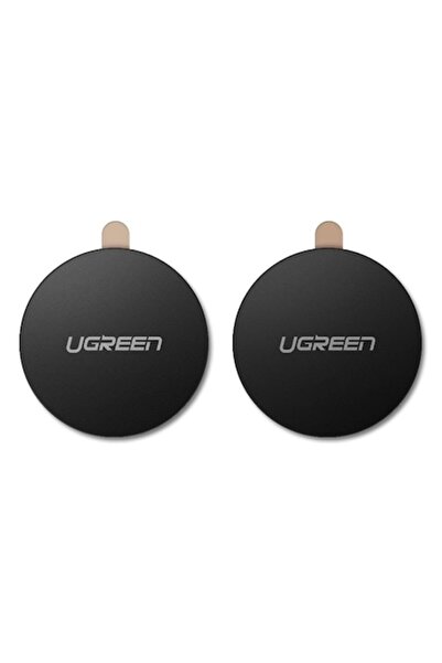Ugreen Set 2 plăcuțe metalice pentru suporturi auto magnetice, Negre