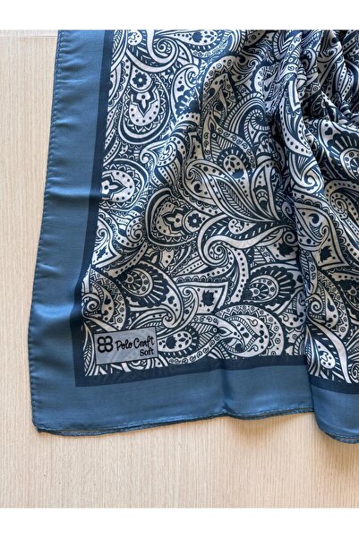 POLO CRAFT Elegant, Leaf Patterned Soft Shawl 70 X180