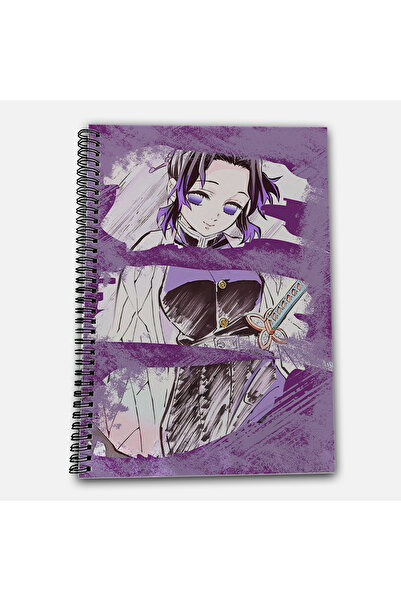 Define Moyas Demon Slayer Shinobu Unlined A4 School Notebook 72 Sheets Model 2