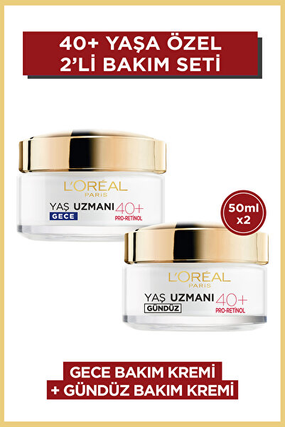 L'Oreal Paris Age Expert 40+ Anti-Wrinkle Firming Day and Night Cream Set