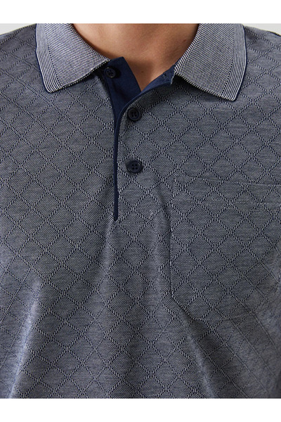 LC Waikiki Polo Neck Mercerized Look Men's T-Shirt