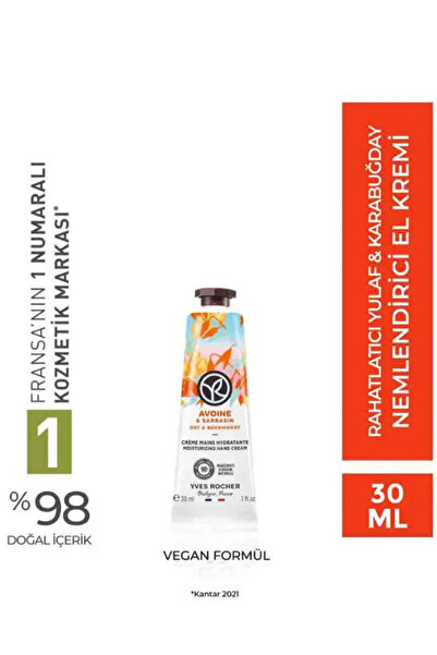 Yves Rocher El Kremi – Nemlendirici & Besleyici – Yulaf & Karabuğday Özlü, Ve...