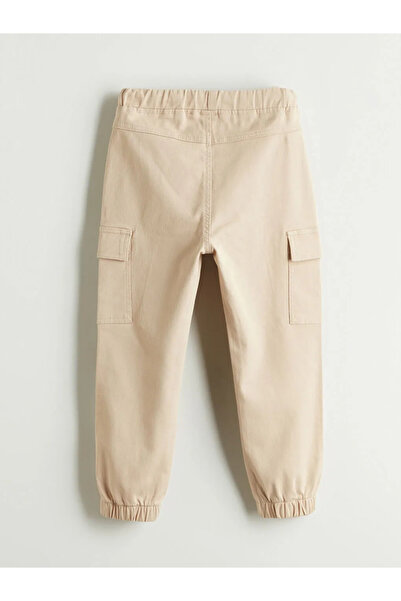 LC Waikiki Boys' Cargo Jogger Pants with Elastic Waist