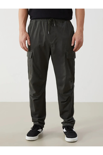 LC Waikiki Comfortable Fit Gabardine Men's Cargo Trousers