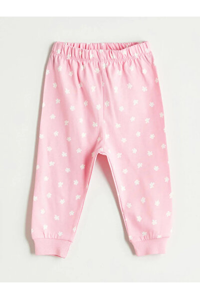 LC Waikiki Floral Baby Girl T-Shirt and Pants 2 Pcs