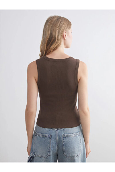LC Waikiki V-Neck Ribbed Women's Athlete